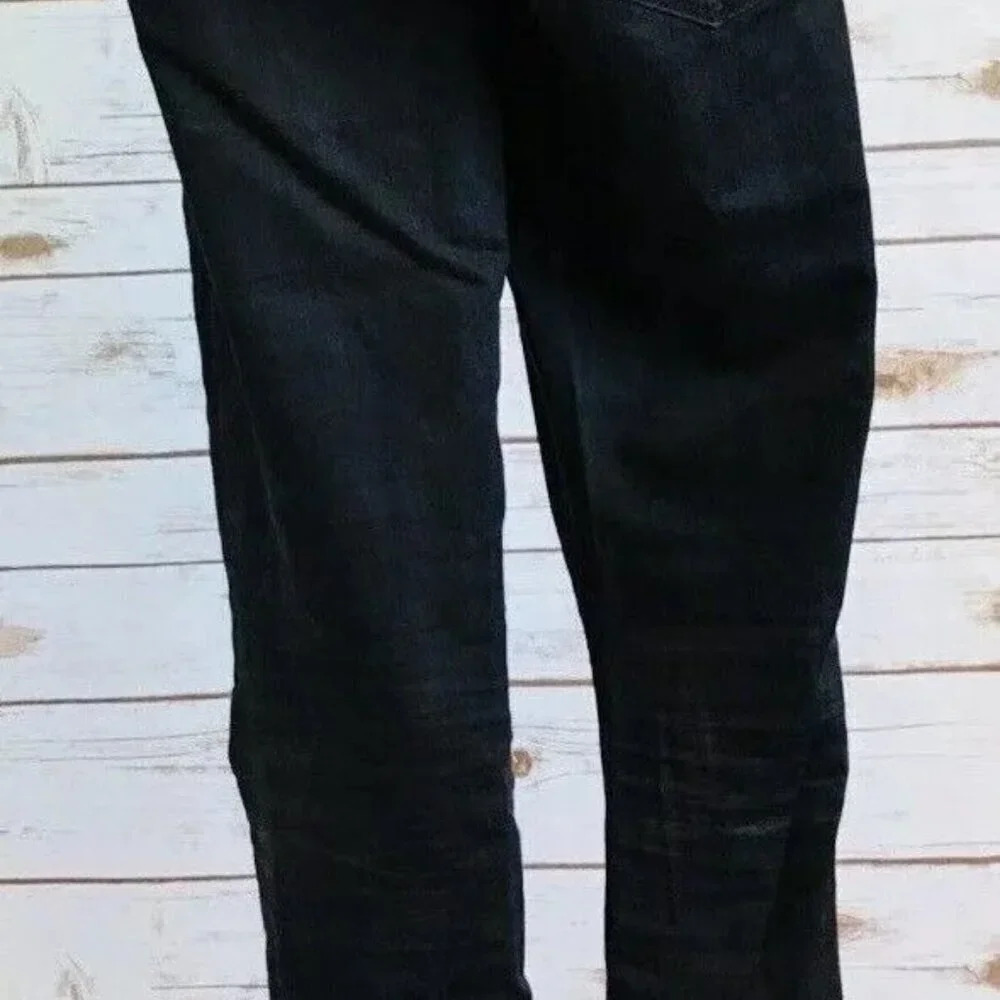 BANANA REPUBLIC Women Low Rise Skinny Leg Black Casual Jeans Pants Size 27 - Picture 9 of 12